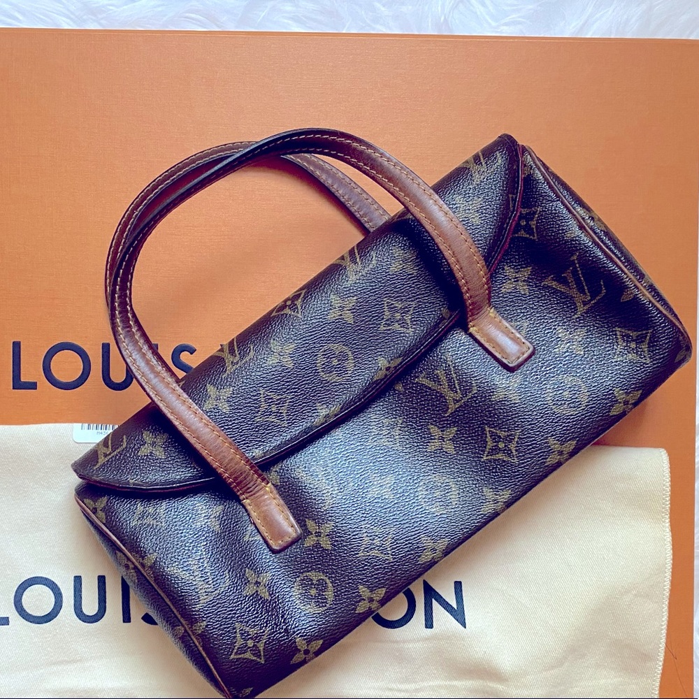 Genuine Louis Vuitton Monogram Sonatine Handbag